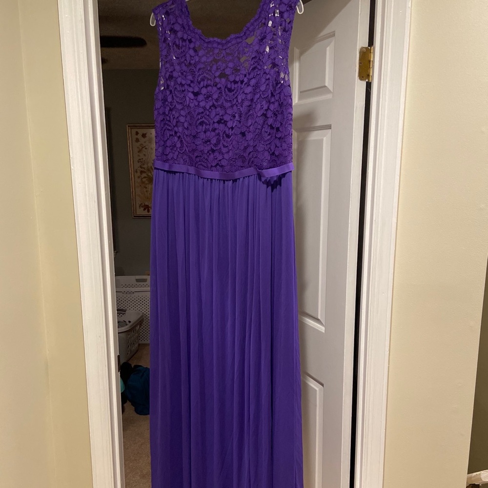 David’s Bridal Bridesmaid Dress